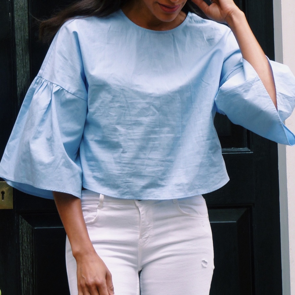 ZARA • Blouse • 3/4 sleeves • Chic